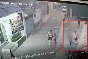 Cámaras de seguridad captaron a la mujer que se llevó a Fátima
