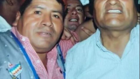 Pericia de audio de Morales llega al país