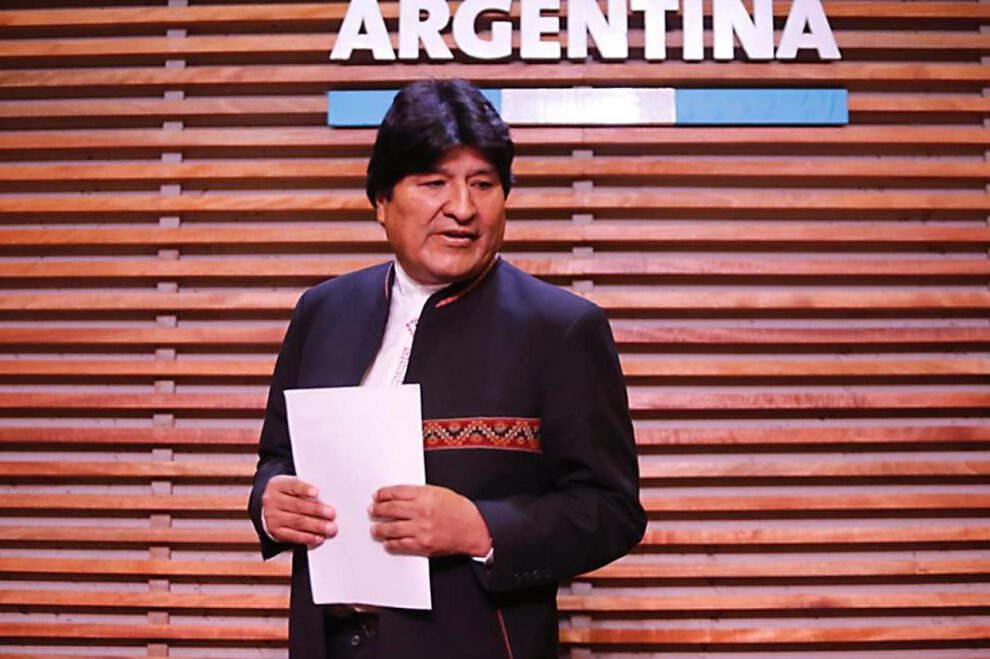 Evo Morales inhabilitado para su candidatura a senador
