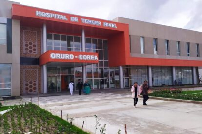 Hospital Oruro-Corea beneficiado con obras complementarias y un helipuerto