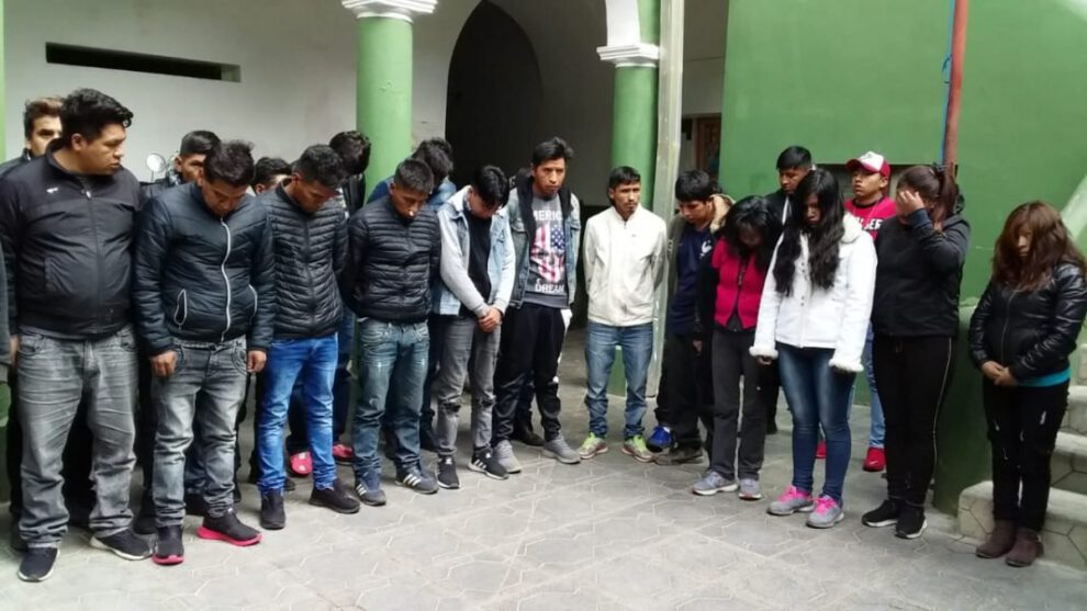 Arrestos durante Carnaval de Oruro