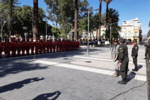Bomberos en Tiquipaya reforzando trabajos de rescate