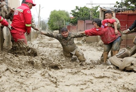 Campaña de ayuda Tiquipaya organizada por Oruro