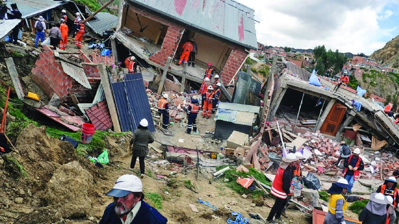 Casas clandestinas en Kella Kella afectadas por lluvias