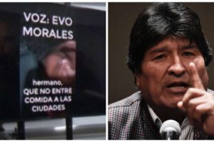 Pericia de audio de Evo Morales con alta probabilidad de identificación de voz