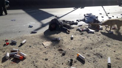 Motociclista fallecido en accidente tras ser chocado por un camión