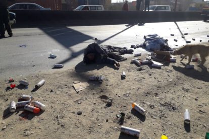 Motociclista fallecido en accidente tras ser chocado por un camión