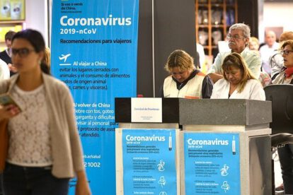 coronavirus en Argentina y Chile