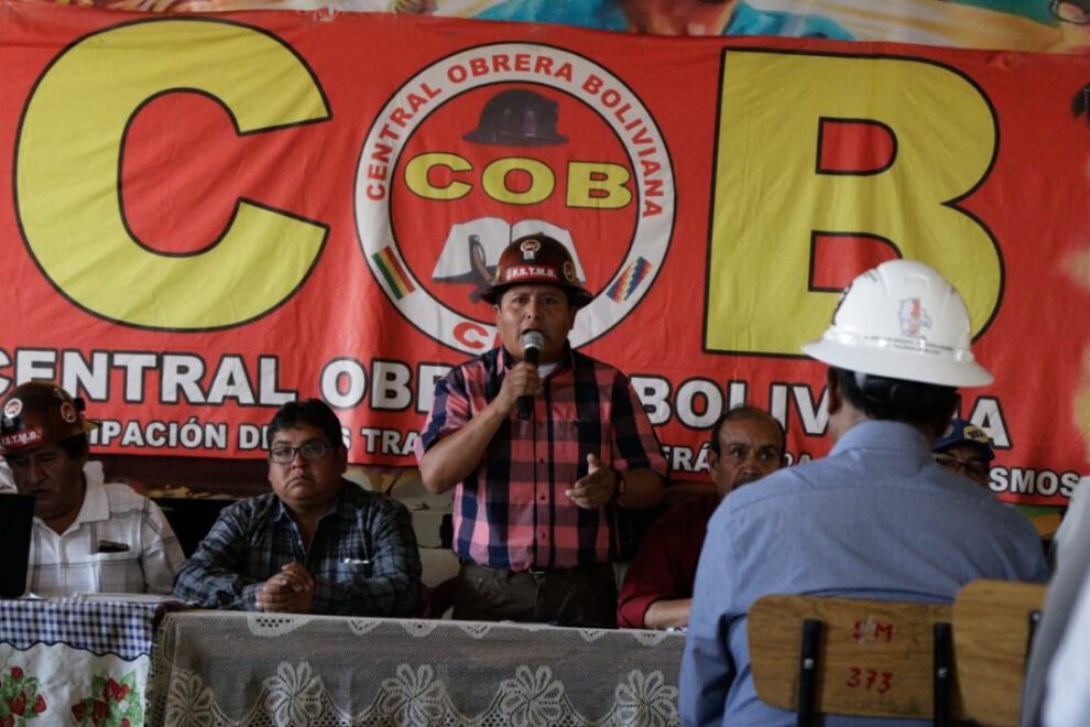 Incremento salarial COB propuesto al Gobierno