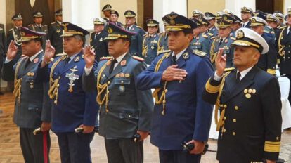 Cambio de Comandante del Ejército en Bolivia