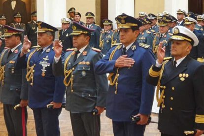 Cambio de Comandante del Ejército en Bolivia