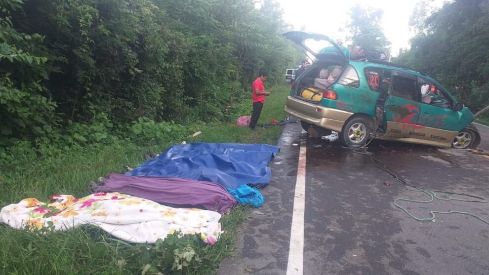 Accidente en Tarija con seis víctimas mortales