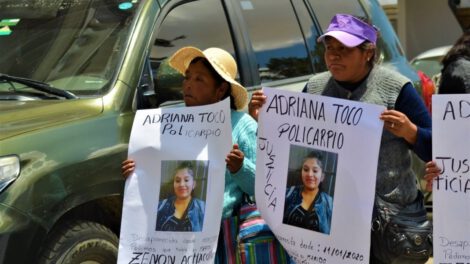 desaparición de Adriana Toco