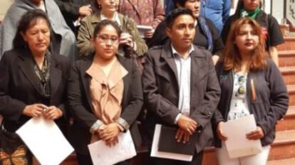 Día Internacional de la Mujer en Oruro