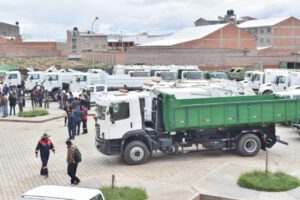 Nuevos carros recolectores de EMAO entraran en funcionamiento