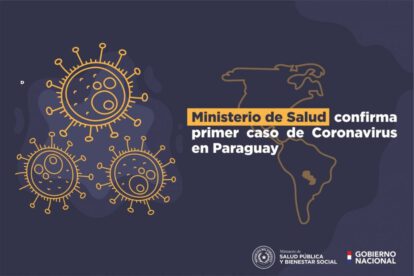 primer caso de coronavirus en Paraguay
