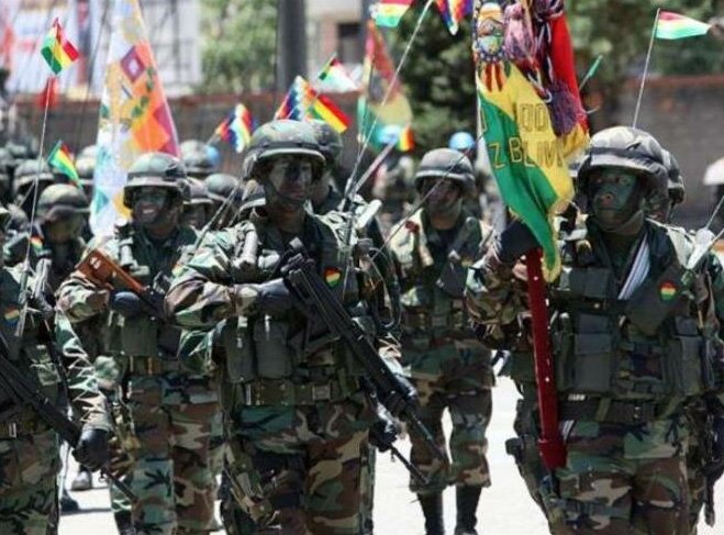 Compras confidenciales FFAA y Policía en Bolivia