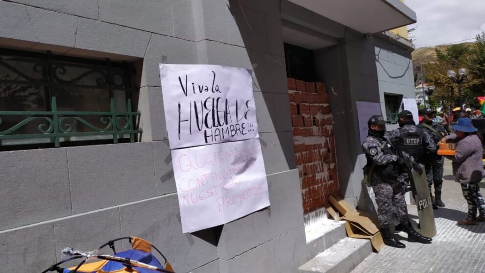 Protestas en Oruro exigen renuncia de concejales