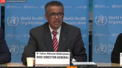 Coronavirus pandemia global declarado por la OMS