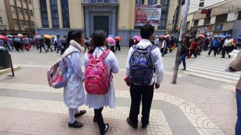 Suspensión de clases por Coronavirus en Oruro