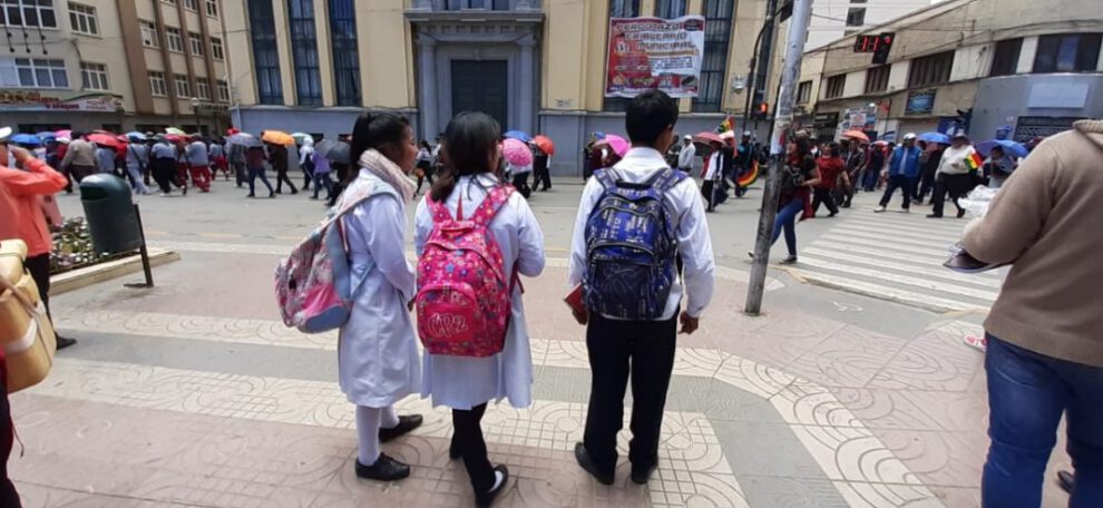 Suspensión de clases por Coronavirus en Oruro