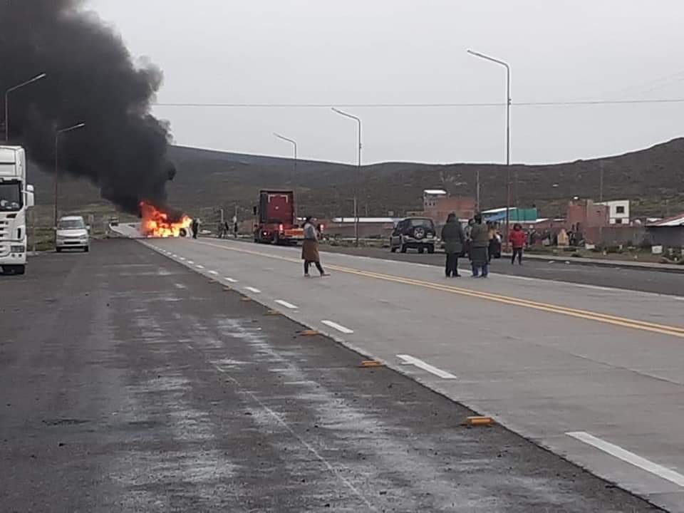 Fallecido por arma de fuego en Huachacalla