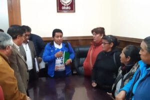 Gobernador de Oruro aclara situación de paciente con Covid-19