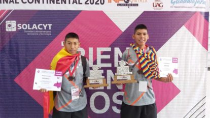 Representación boliviana en la competencia de robótica Infomatrix Latinoamérica 2020