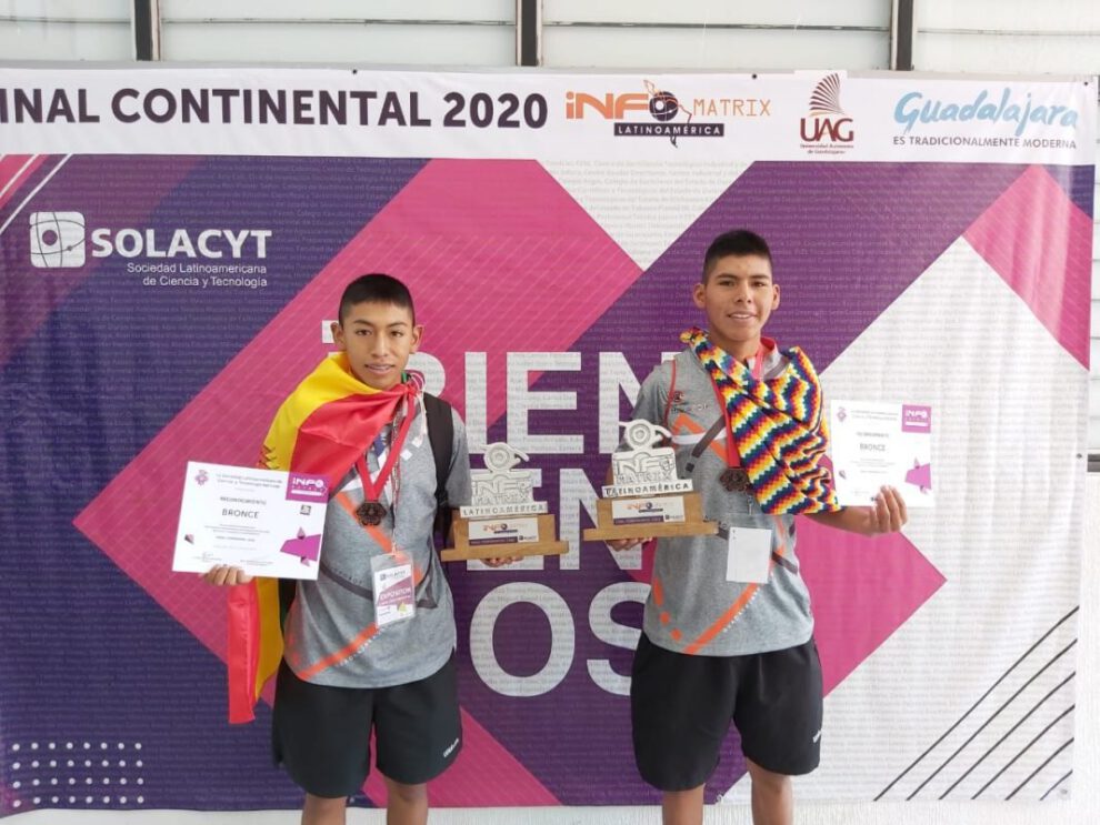 Representación boliviana en la competencia de robótica Infomatrix Latinoamérica 2020