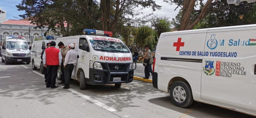 Protesta de médicos por insumos en Oruro
