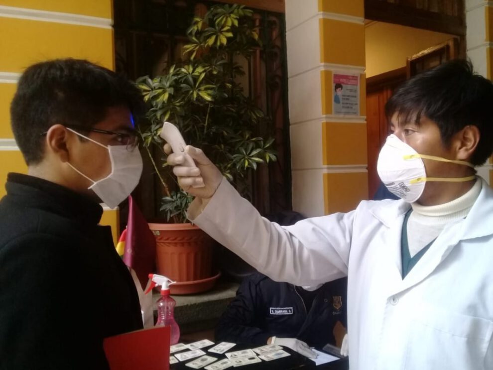 Pacientes sospechosos con coronavirus en Oruro