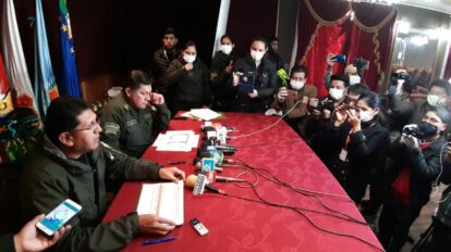 Cuarentena en Oruro y agresión a policía