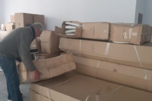 Centro de atención a pacientes con coronavirus en Oruro