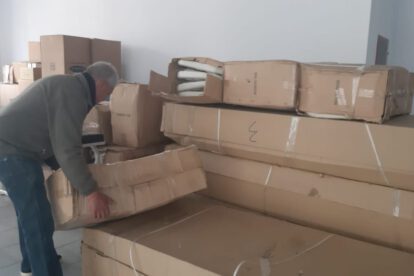 Centro de atención a pacientes con coronavirus en Oruro