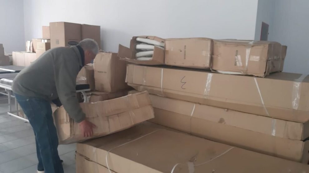Centro de atención a pacientes con coronavirus en Oruro