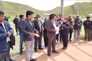 Reunión entre autoridades de Oruro y El Choro sobre el Centro de Infectología