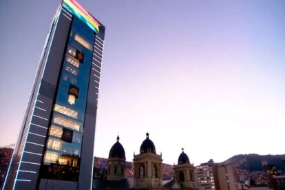 Sala de Coordinación Estratégica del Covid-19 en el Palacio de Evo