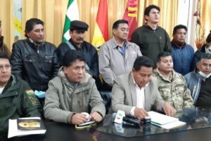 Cuarentena total en Oruro solicitada por autoridades regionales