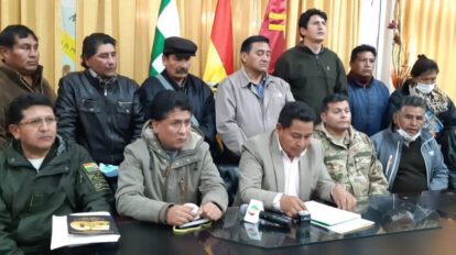 Cuarentena total en Oruro solicitada por autoridades regionales