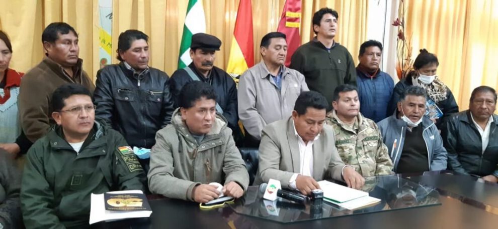 Cuarentena total en Oruro solicitada por autoridades regionales