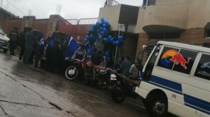 Inauguración casa de campaña del MAS en Sucre