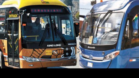 Buses solidarios para el transporte del personal en salud