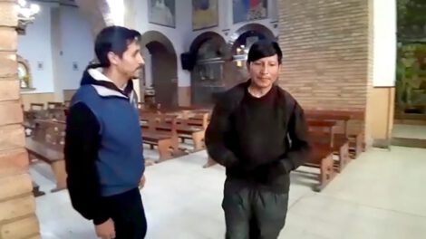robo en el Santuario de la Virgen del Socavón
