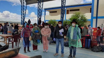 Cuarentena en Sabaya para bolivianos retornados de Chile