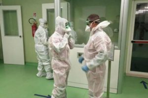 Pacientes infectados con coronavirus en Bolivia