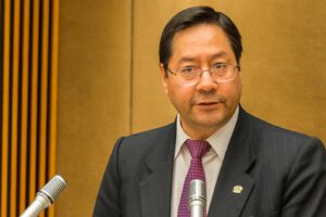 Candidato a la presidencia, Luis Arce