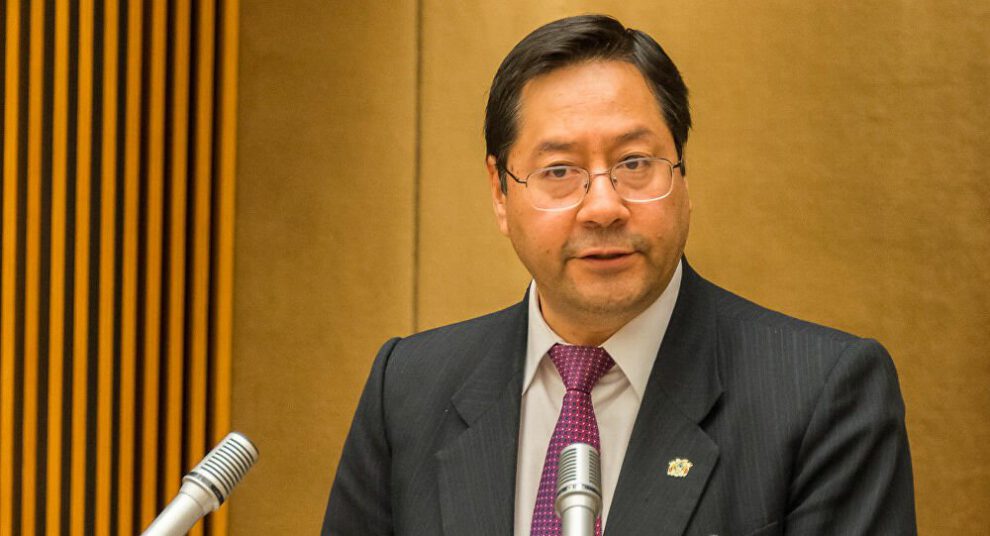 Candidato a la presidencia, Luis Arce