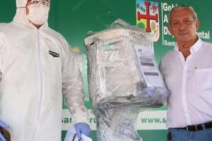 Dismac donó un respirador para combatir el coronavirus