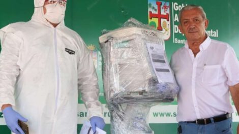 Dismac donó un respirador para combatir el coronavirus