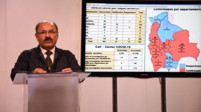 Covid-19 en Bolivia: Ministro de Salud, Anibal Cruz, informó de los nuevos casos